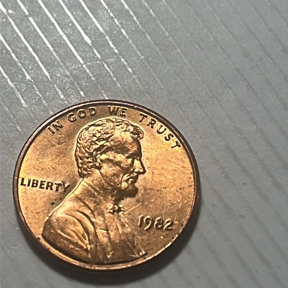 1982 penny no mint mark small date - Picture 5 of 7